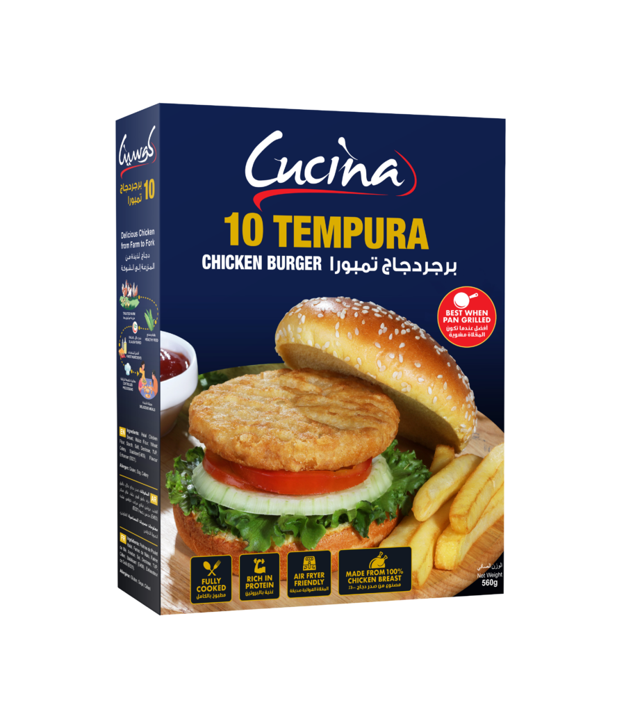 Tempura Chicken Burger Benchmark Foods Trading LLC